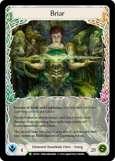 Briar, Warden of Thorns Eratta Promo (Double Sided)