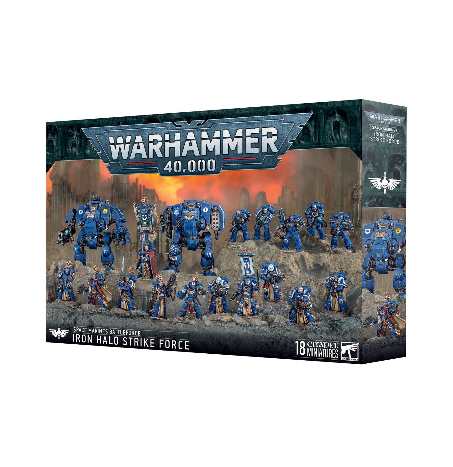71-48 Space Marines: Battleforce Iron Halo Strike Force