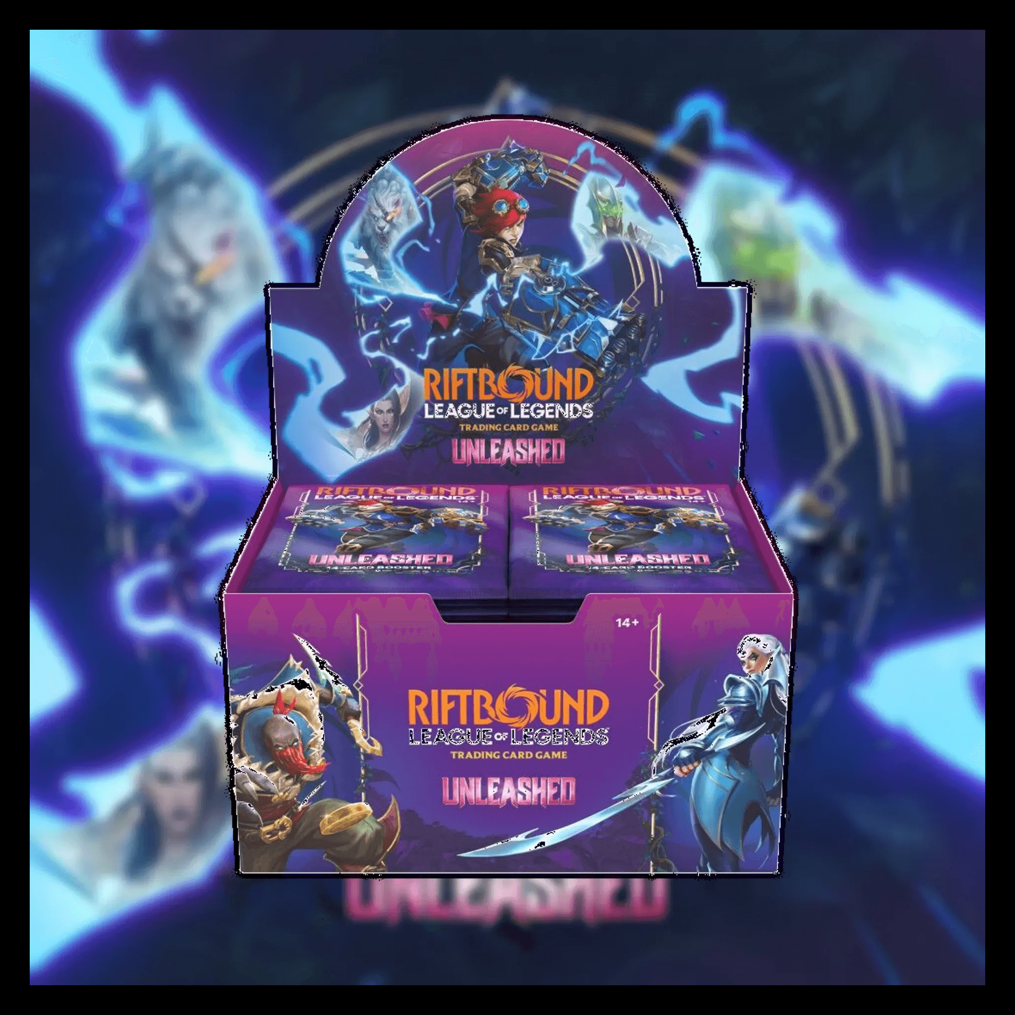 Riftbound: Unleashed Booster Display Box – Fluke & Box