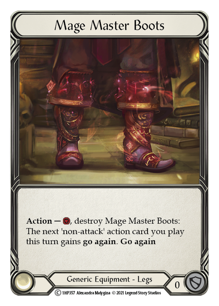 Mage Master Boots HP