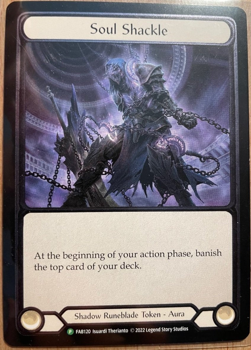 Soul Shackle Cold Foil Promo