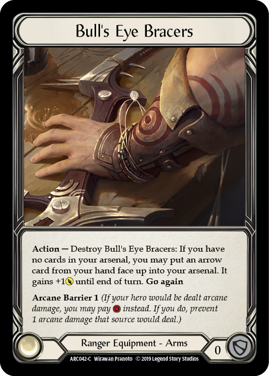 Bull's Eye Bracers 1st Edition