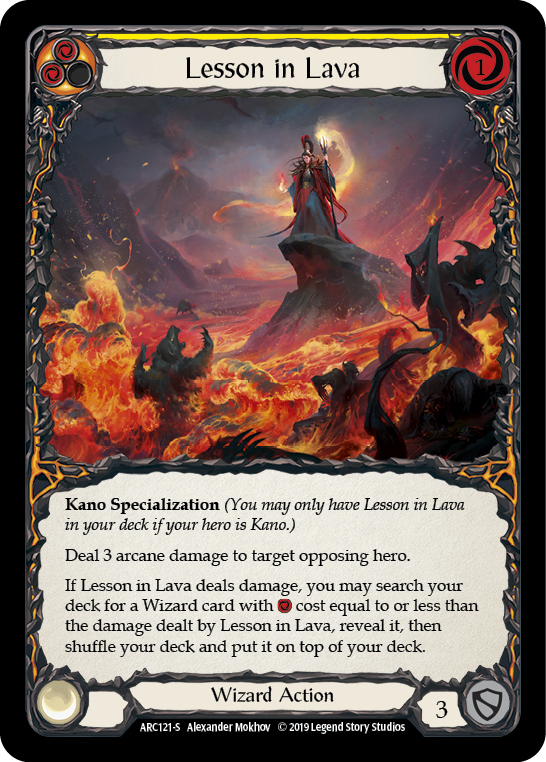 Lesson in Lava 1st Edition