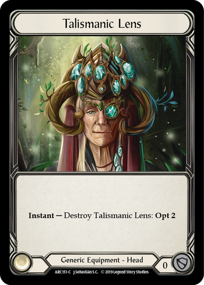 Talismanic Lens Cold Foil 1st Edition