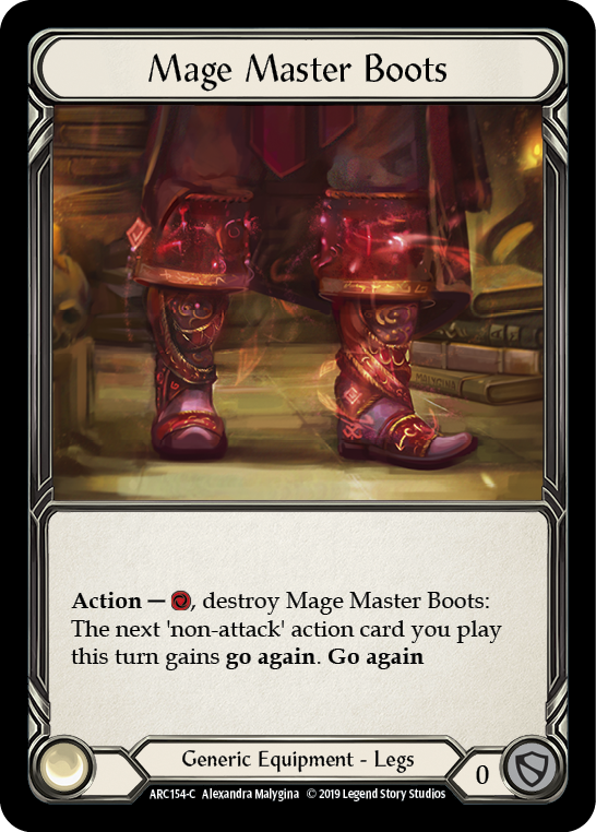 Mage Master Boots 1st Edition