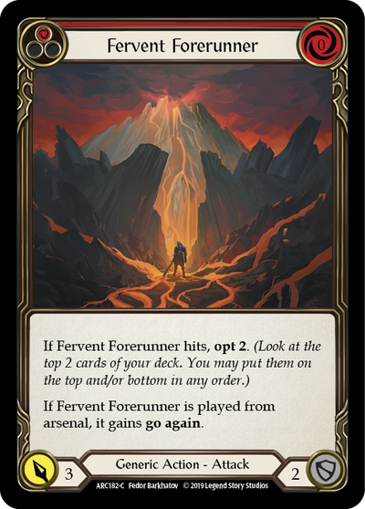 Fervent Forerunner (Red) 1st Edition