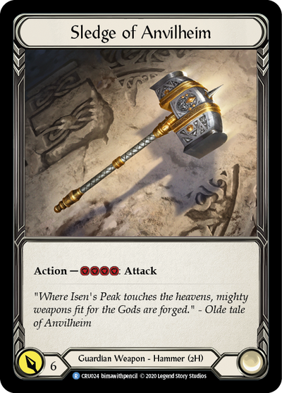 Sledge of Anvilheim Cold Foil