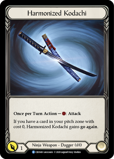 Harmonized Kodachi R Cold Foil