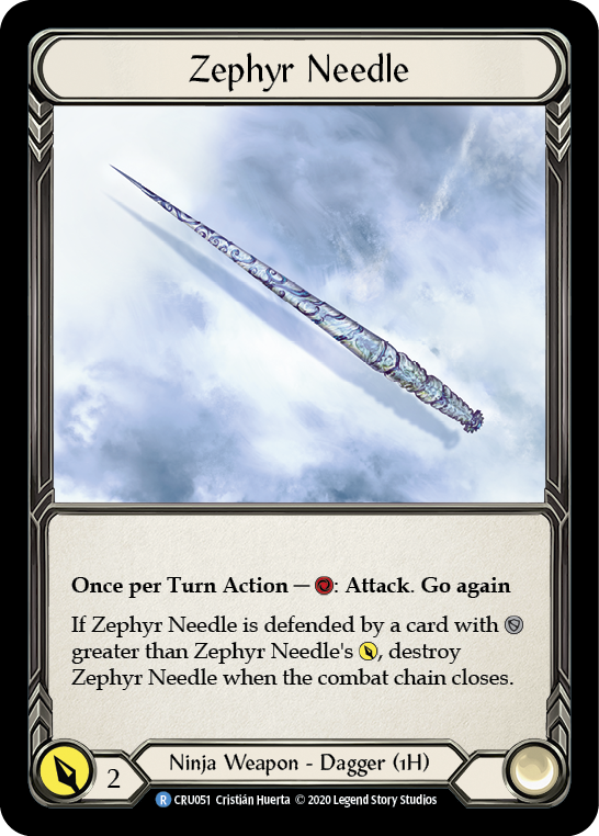 Zephyr Needle Cold Foil