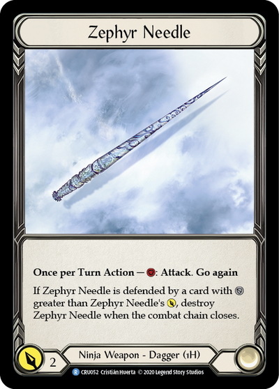 Zephyr Needle R Cold Foil