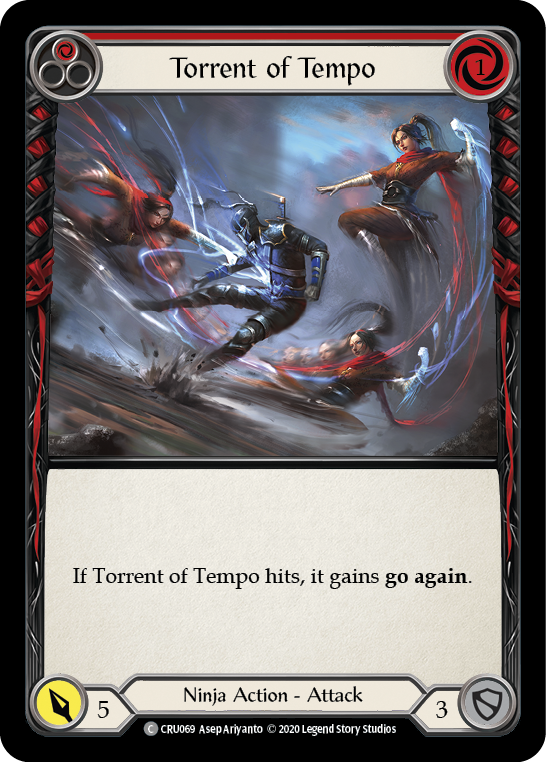 3x Torrent of Tempo (Red)