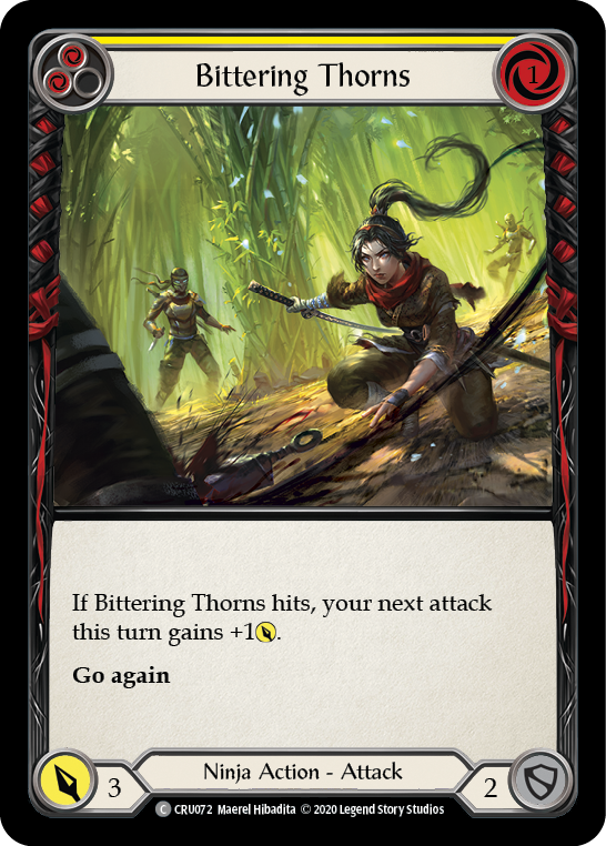 Bittering Thorns Rainbow Foil (Yellow)