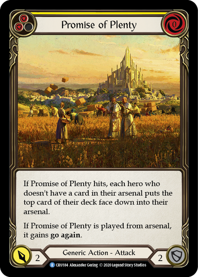 Promise of Plenty (Yellow) Rainbow Foil