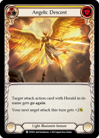 3x Angelic Descent (Yellow)