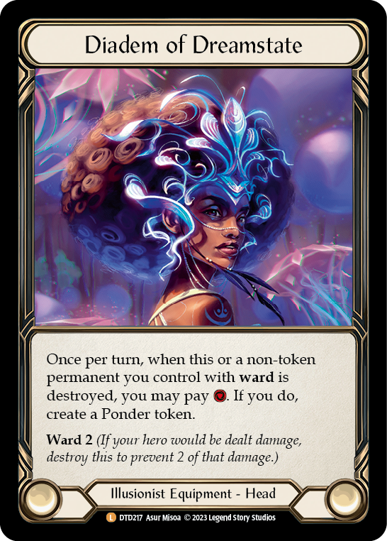 Diadem of Dreamstate Cold Foil Extended Art