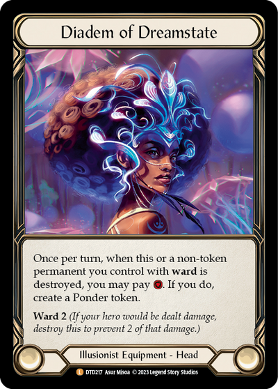 Diadem of Dreamstate Cold Foil Extended Art