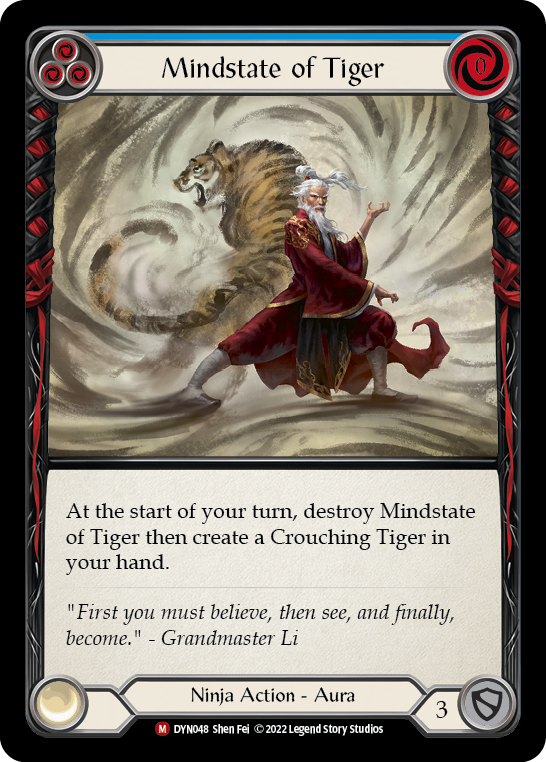 Mindstate of Tiger Rainbow Foil