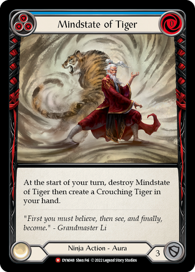 Mindstate of Tiger Rainbow Foil