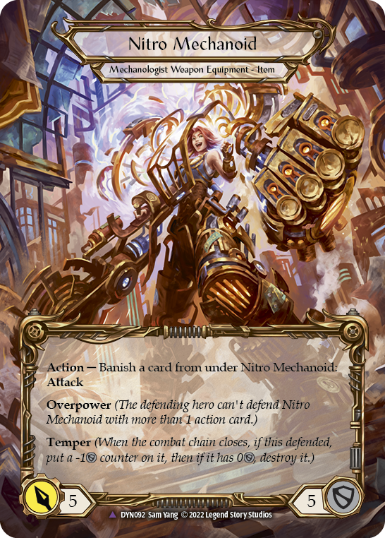 Construct Nitro Mechanoid // Nitro Mechanoid Marvel