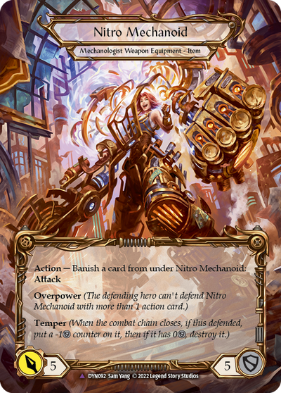 Construct Nitro Mechanoid // Nitro Mechanoid Marvel