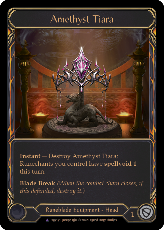 Amethyst Tiara Marvel Cold Foil