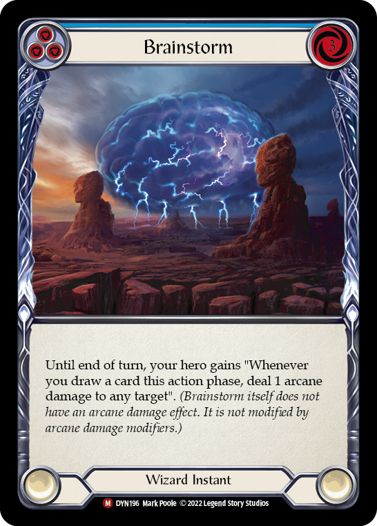 Brainstorm Rainbow Foil