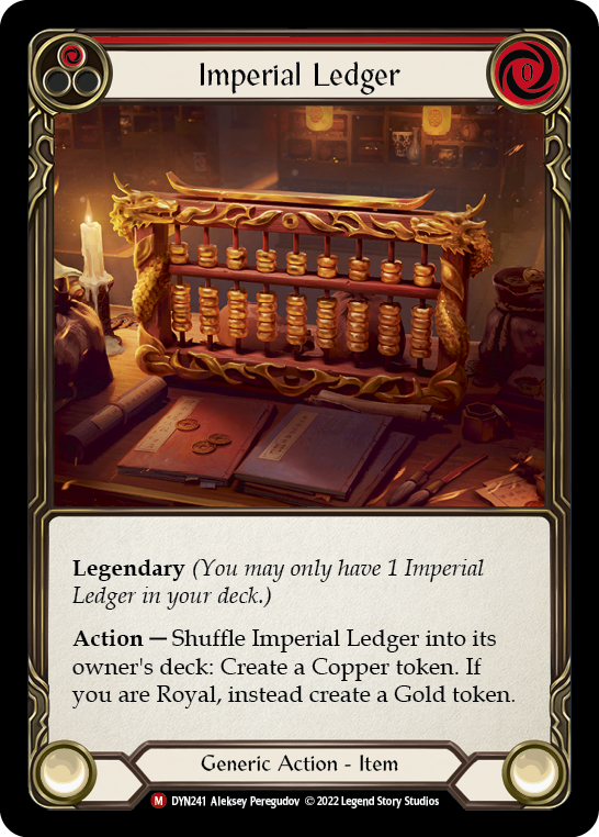 Imperial Ledger Cold Foil