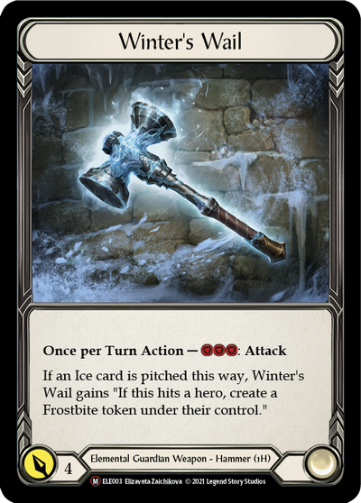 Winter's Wail Rainbow Foil (Unlimited)