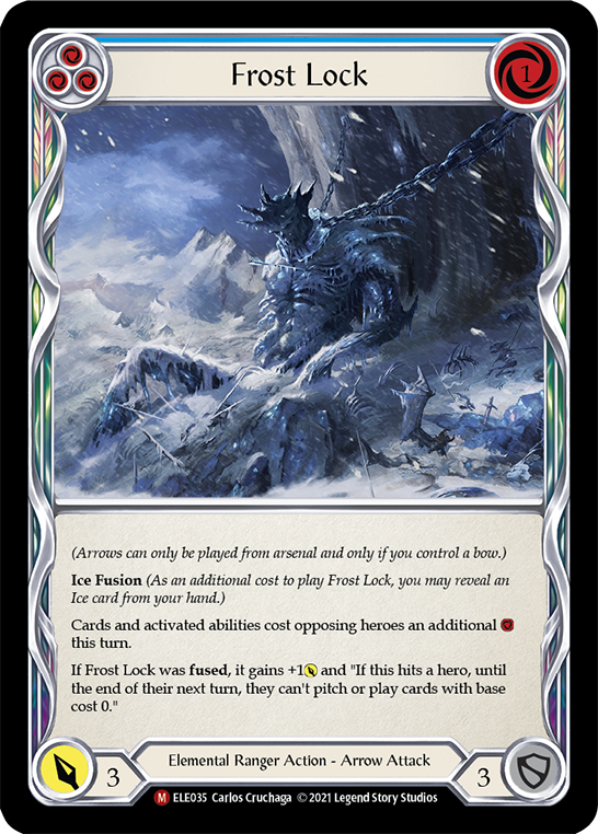 Frost Lock Rainbow Foil