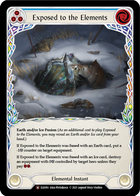 Exposed to the Elements Rainbow Foil (Unlimited)