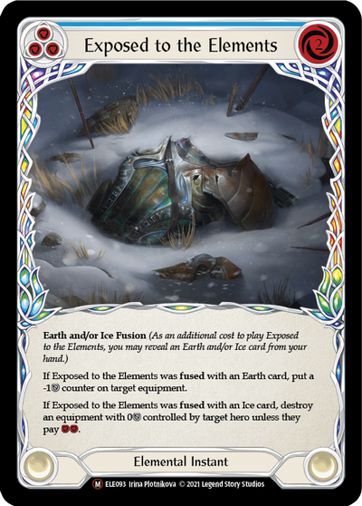 Exposed to the Elements Rainbow Foil (Unlimited)