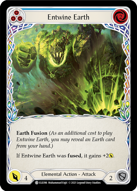 Entwine Earth (Blue) Rainbow Foil