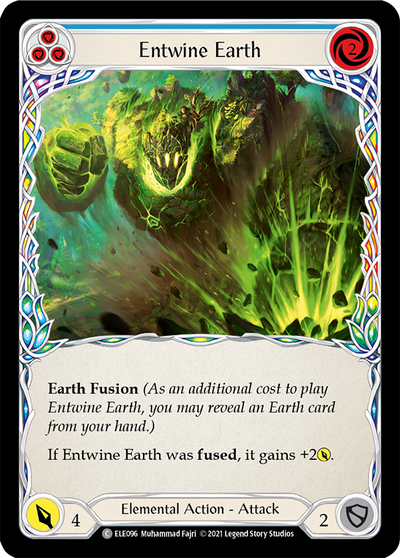 Entwine Earth (Blue) Rainbow Foil