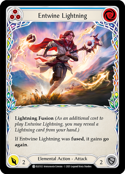 3x Entwine Lightning (Blue)