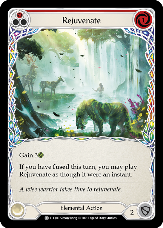 Rejuvenate (Red) Rainbow Foil
