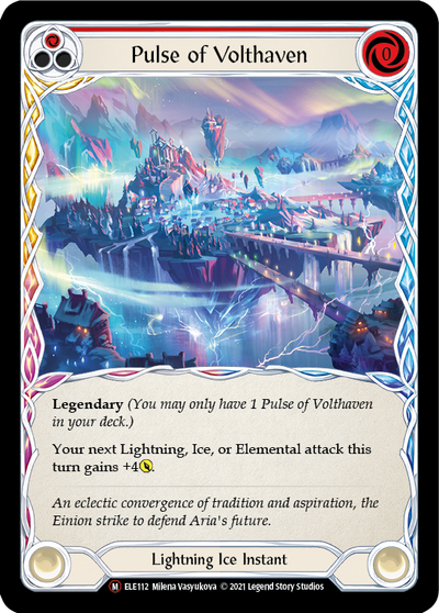 Pulse of Volthaven Rainbow Foil (Unlimited)