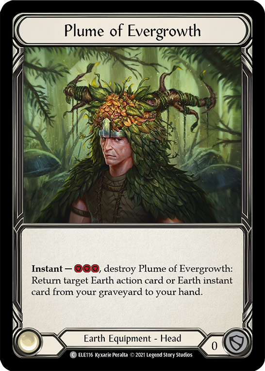 Plume of Evergrowth Cold Foil