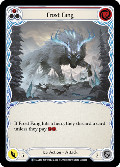 Frost Fang (Red) Rainbow Foil (Unlimited)