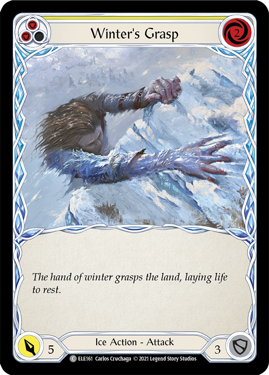 3x Winter's Grasp (Yellow)