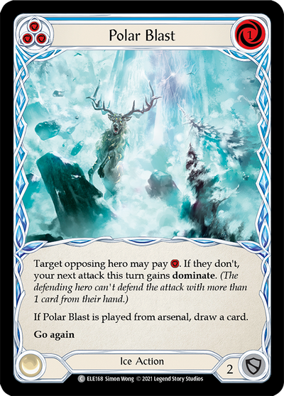 Polar Blast (Blue) Rainbow Foil