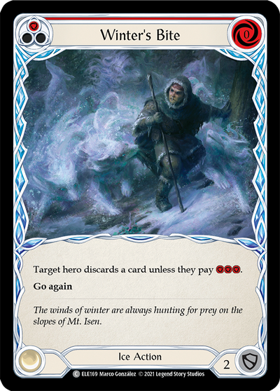 Winters Bite (Red) Rainbow Foil