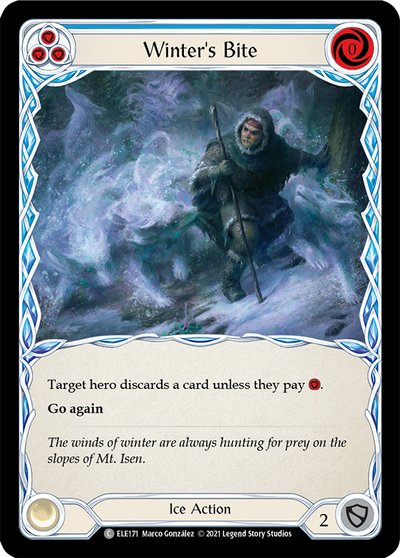 Winters Bite (Blue) Rainbow Foil