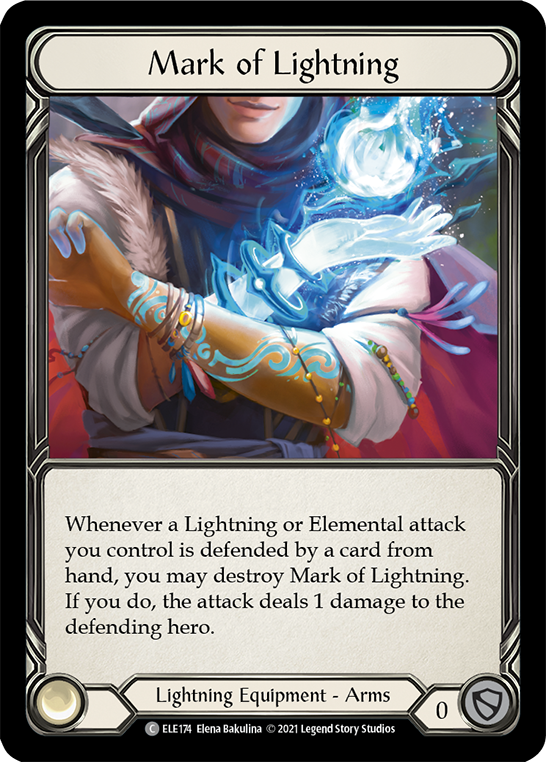 Mark of Lightning Cold Foil