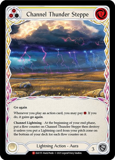 Channel Thunder Steppe Rainbow Foil