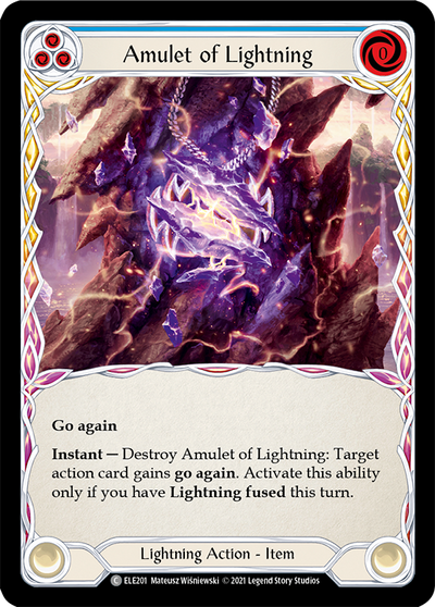 3x Amulet of Lightning