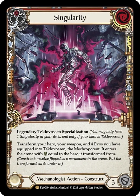 Singularity Teklovossen, the Mechropotent NON Foil