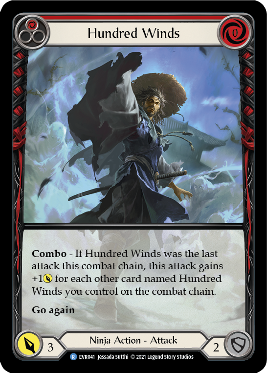 Hundred Winds (Red) Extended Art RF