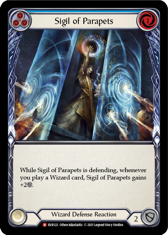 Sigil of Parapets Rainbow Foil