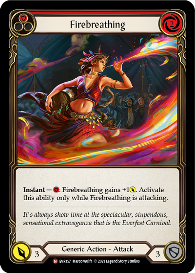 Firebreathing Rainbow Foil