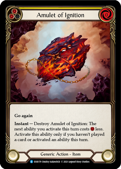 3x Amulet of Ignition